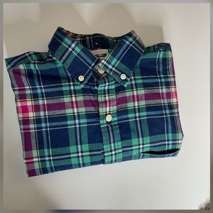 Old Navy Men's Plaid Button up shirt size small